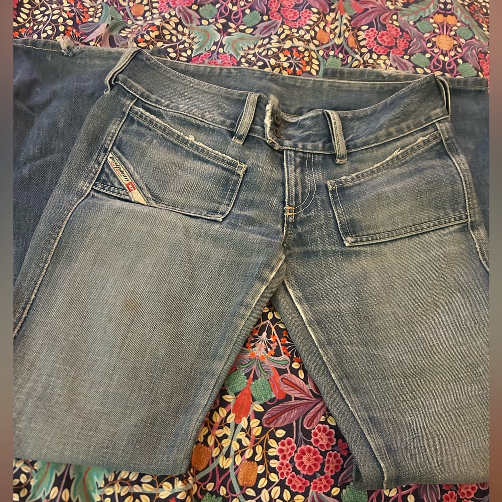 VINTAGE DIESEL MADE IN ITALY LOW RISE DENIM